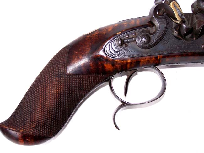An Exceptionally fine pair of English Flintlock Duelling Pistols by William Smith of London circa 1806-1816. — image 6